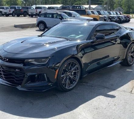 2022 CHEVROLET CAMARO ZL1 Coupe RWD BLACK